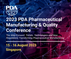 2023 PDA Pharmaceutical Manufacturing & Quality Conference (Singapore)